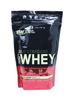 Optimum Nutrition Whey Vanilla Ice Cream Protein Powder  - Image 1