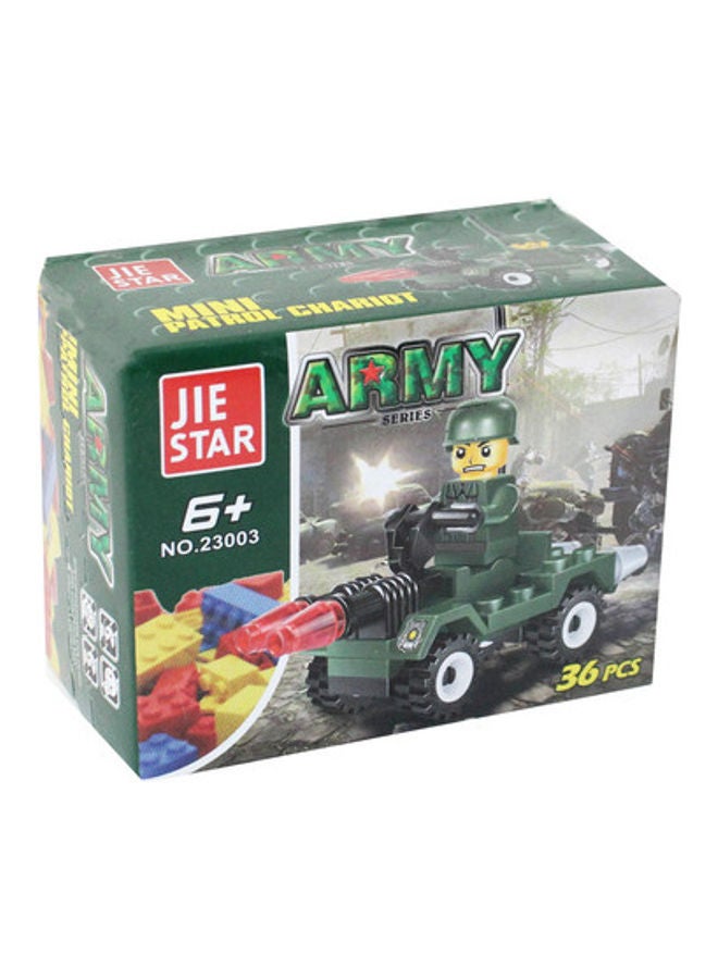 6222024034364 36-Piece Micano Army Series Multicolor 3+ Years