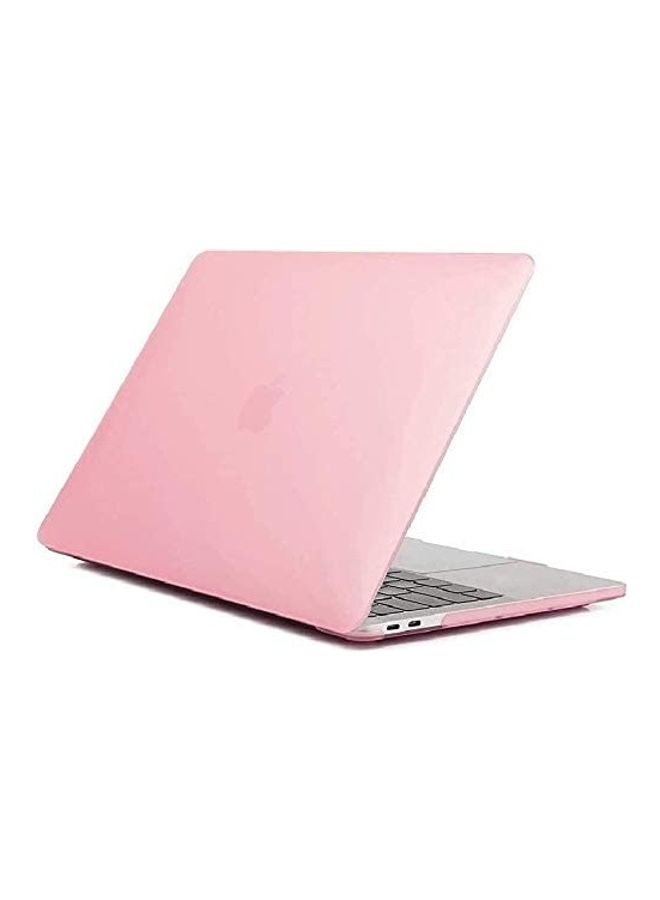 Generic - MacBook Pro 13 inch Case Touchbar 2019 2018 2017 2016 Release A2159 A1989 A1706 A1708, Plastic Pattern Hard Shell Case & Keyboard Cover & Screen Protector Touch bar Pink/Clear - Image 1