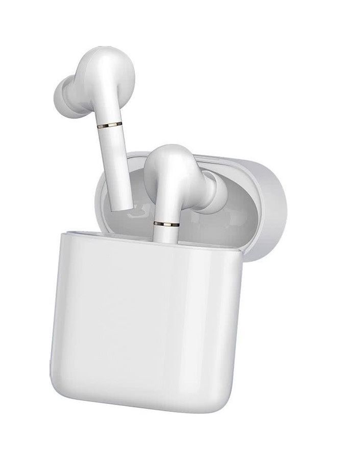 T19 TWS Bluetooth Earbuds With Charging Case White