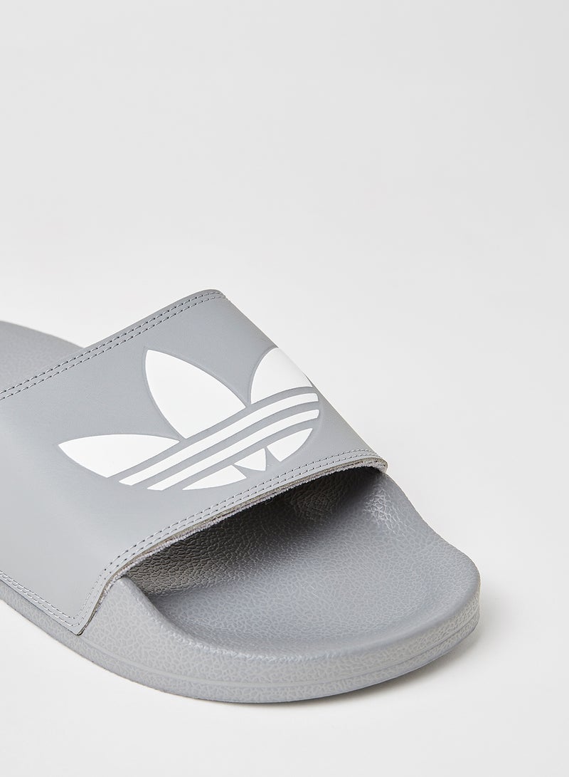adidas Originals Adilette Lite Slides Grey - Image 4