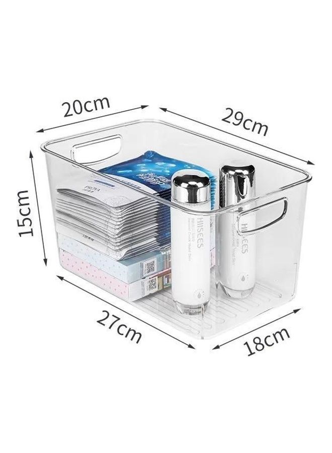 East Lady Fridge Storage Organizer Clear 27x18x15cm  - Image 2