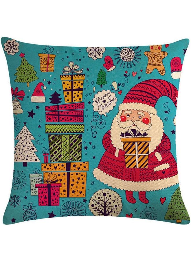Printed Cushion Cover Multicolour 45x45cm