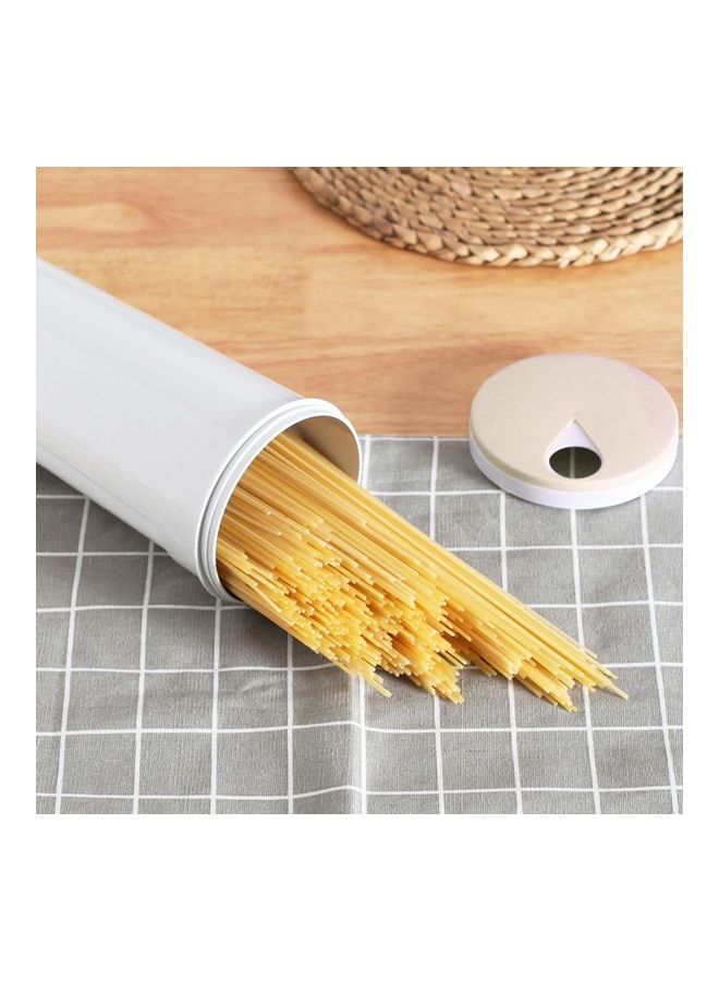 Noodle Storage Box White/Pink 10.5x8.5x28.7cm - Image 2