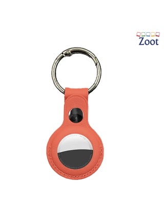 Protective Leather case cover for Apple AirTag with smart key ring Rusty - v1625123905/N48424914A_1