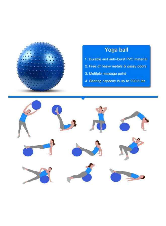 Yoga Ball With Pump Set 85cm - v1625124644/N48672188A_4