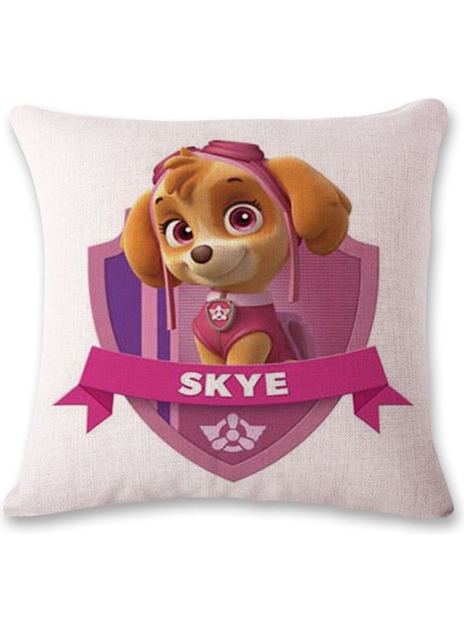 Paw Patrol Skye Printed Cushion Cover Multicolour