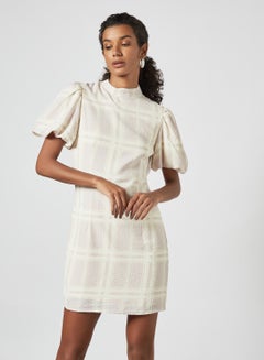 NA-KD Check Print Mini Dress Multicolour  - Image 1