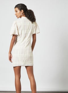 NA-KD Check Print Mini Dress Multicolour  - Image 2