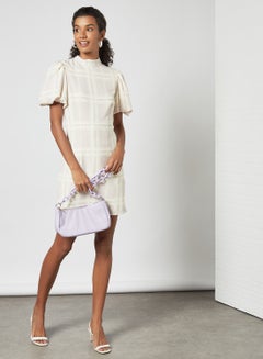 NA-KD Check Print Mini Dress Multicolour  - Image 3