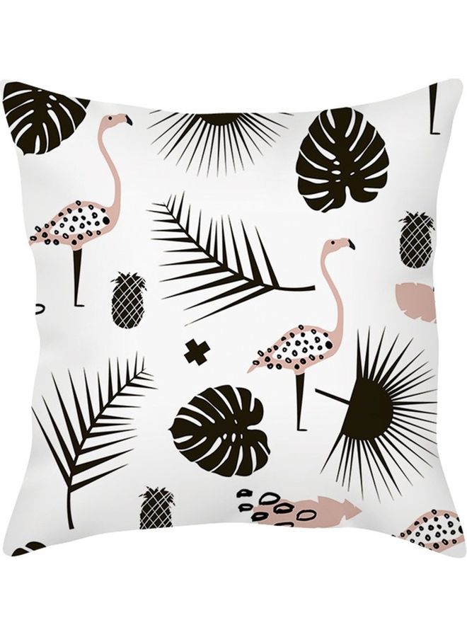 Printed Cushion Cover Black/White