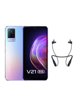 V21 Dual SIM 5G Sunset Dazzle 8GB RAM 128GB With Wireless Sport Neckband - v1625126465/N48553146A_1