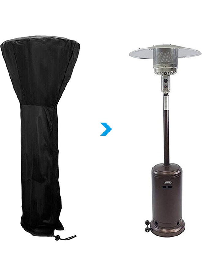 غطاء مدفأة للفناء مضاد للماء والرياح 28 x 5 x 26سم - Image 3