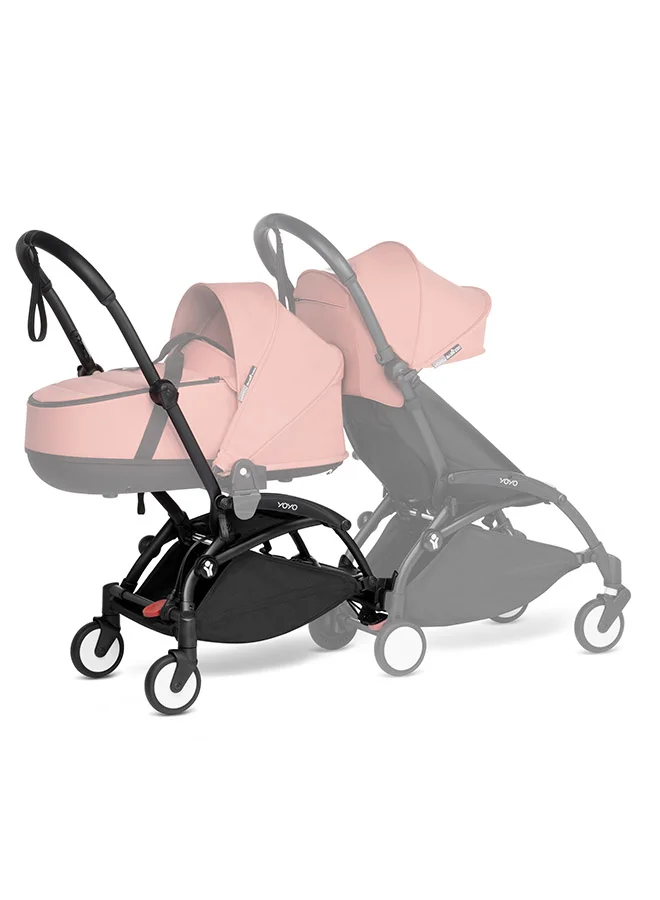 BABYZEN Yoyo Stroller Connect Turn Your Yoyo2 Stroller Into A Double Stroller Still Compact And Easy To Maneuver - Black