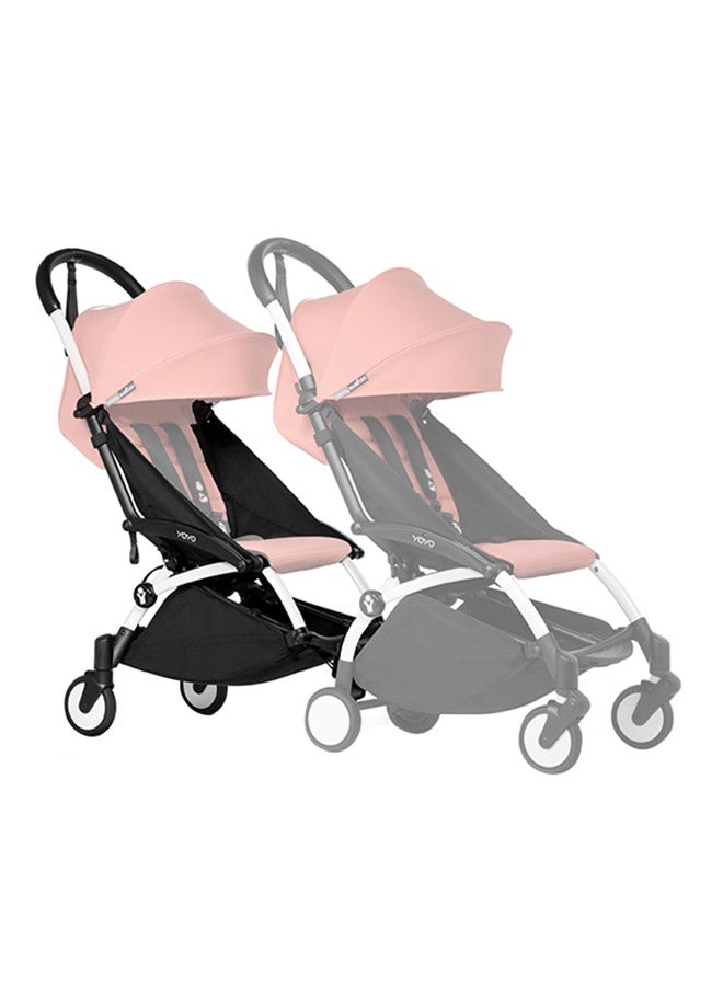 BABYZEN - Yoyo Stroller Connect Turn Your Yoyo2 Stroller Into A Double Stroller Still Compact And Easy To Maneuver - White - Image 1