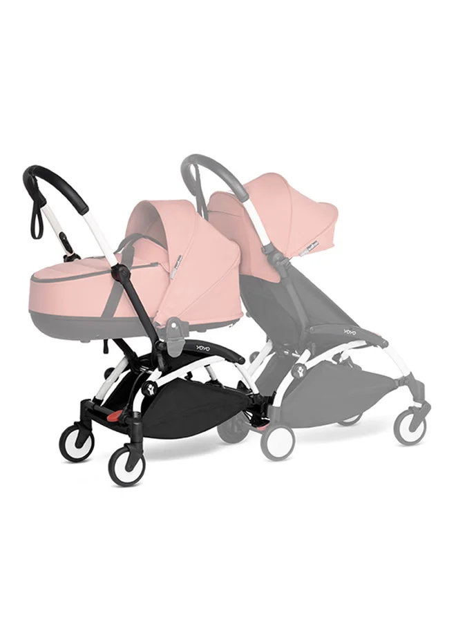 BABYZEN Yoyo Stroller Connect Turn Your Yoyo2 Stroller Into A Double Stroller Still Compact And Easy To Maneuver - White