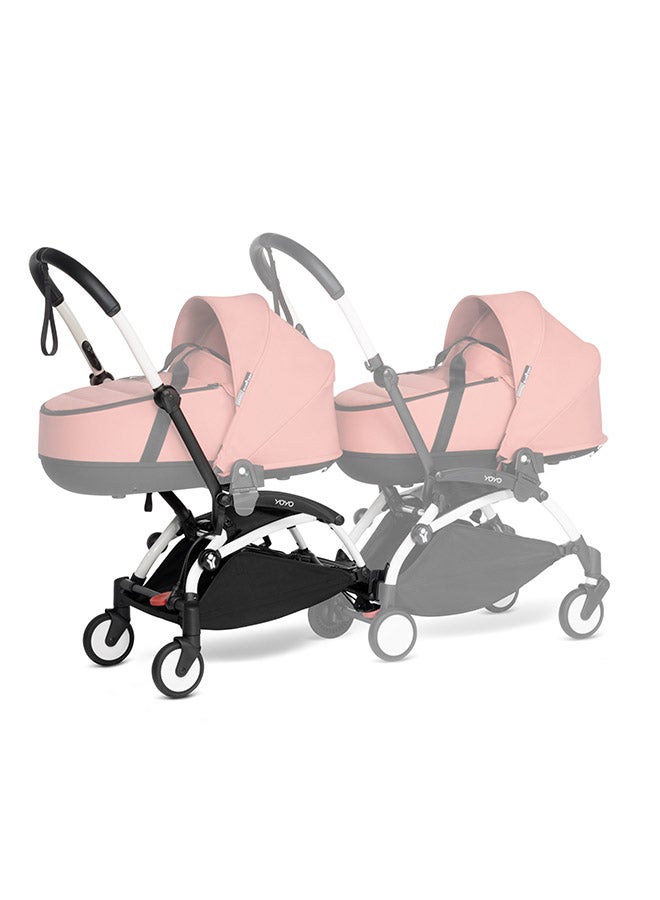 BABYZEN - Yoyo Stroller Connect Turn Your Yoyo2 Stroller Into A Double Stroller Still Compact And Easy To Maneuver - White - Image 1