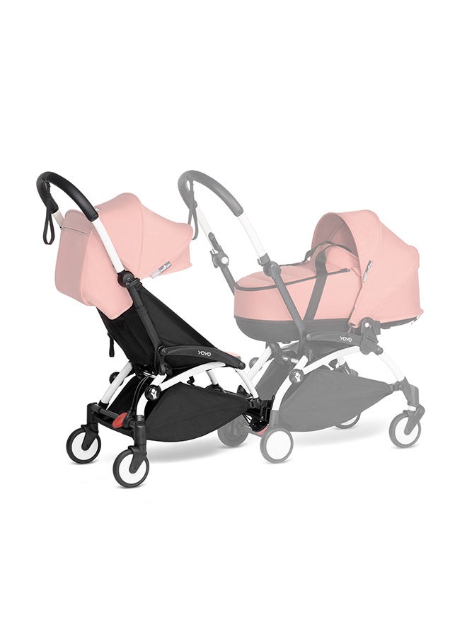 BABYZEN - Yoyo Stroller Connect Turn Your Yoyo2 Stroller Into A Double Stroller Still Compact And Easy To Maneuver - White - Image 1