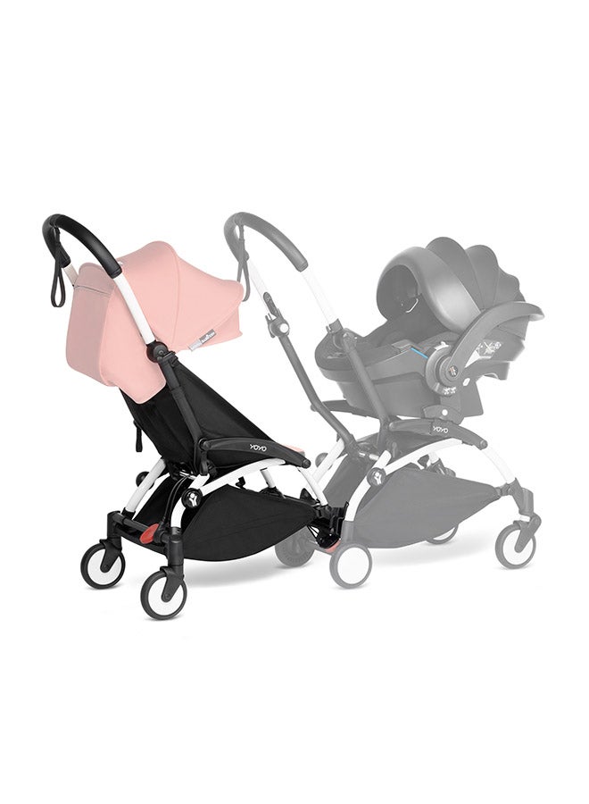 BABYZEN - Yoyo Stroller Connect Turn Your Yoyo2 Stroller Into A Double Stroller Still Compact And Easy To Maneuver - White - Image 1