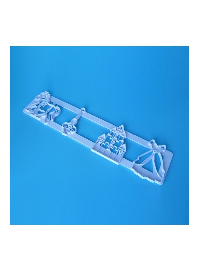 Generic - Cartoon Castle Cake Mould White - Image 1