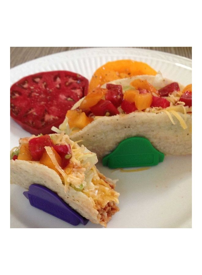 Generic 12-Piece Waveform Stand Mexican Pizza Clips Multicolour  - Image 5