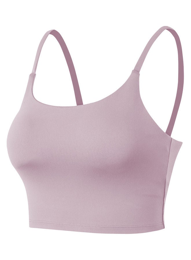 Generic Women Yoga Bra Spaghetti With Removable Pad  - Image 2