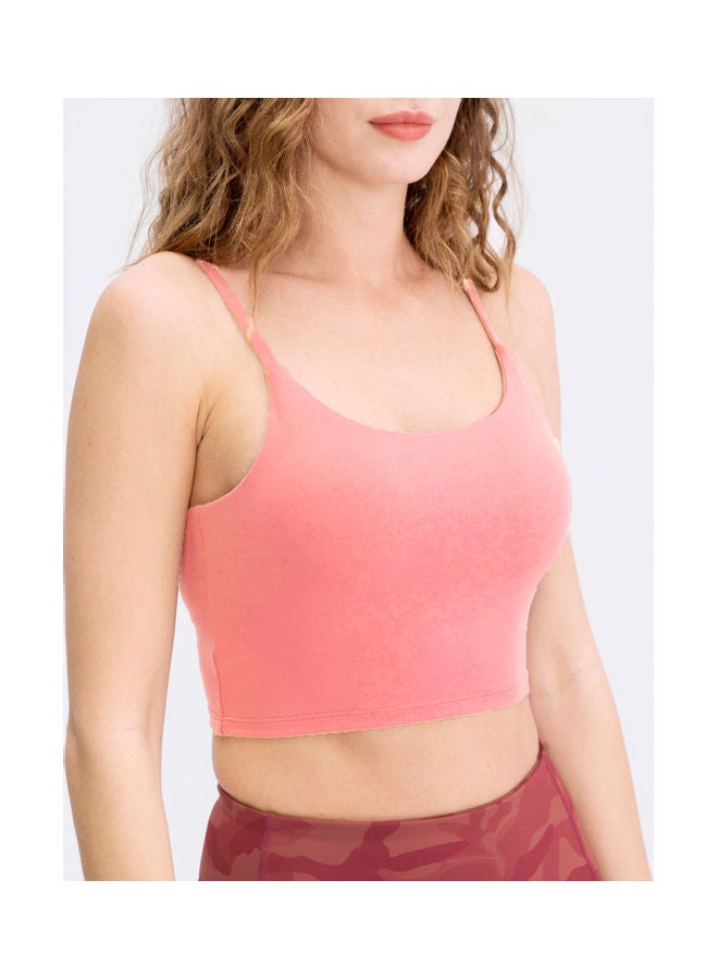 Generic Women Yoga Bra With Removable Pad  - Image 2