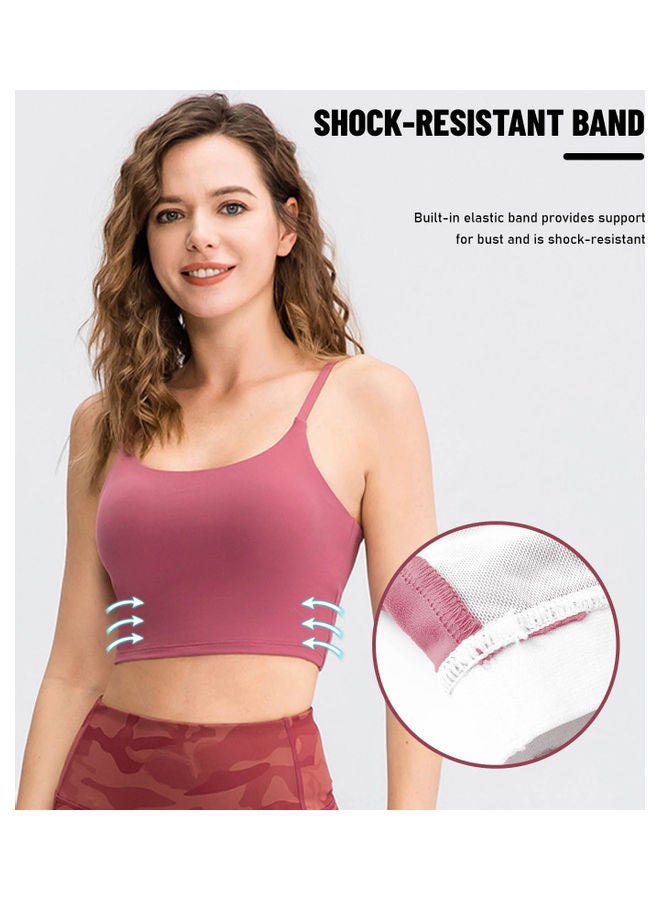 Generic Women Yoga Bra With Removable Pad  - Image 3