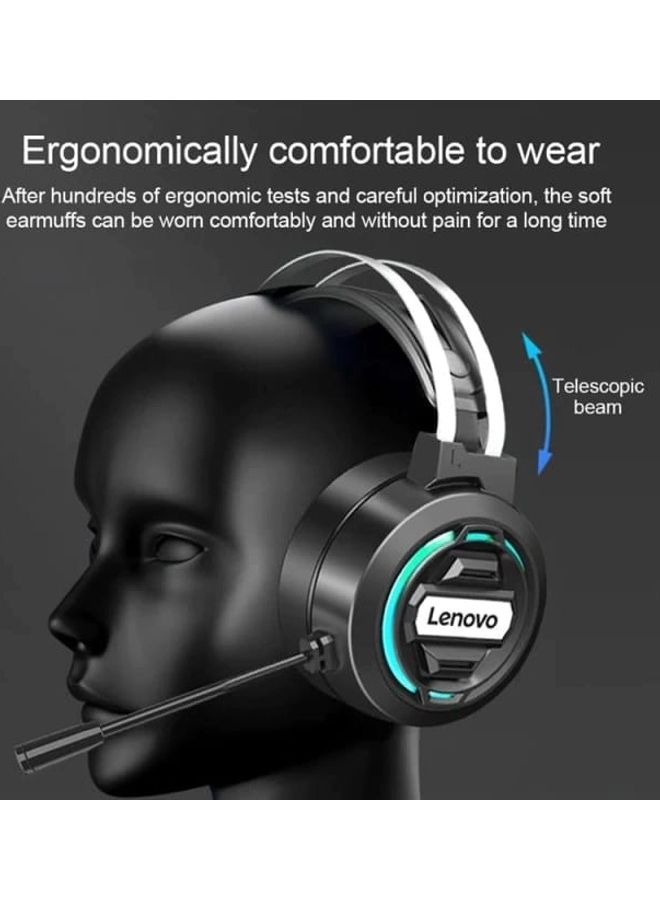 Lenovo H401 Wired Gaming Headset With Microphone - Image 4