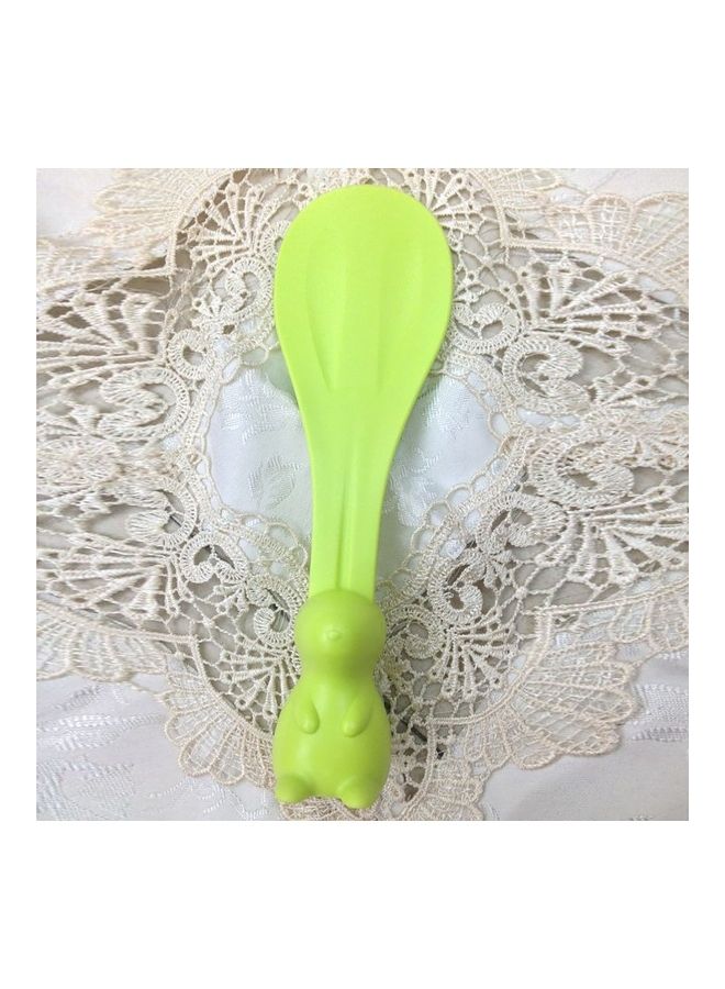 Generic Rabbit Shaped Rice Spoon Green 
