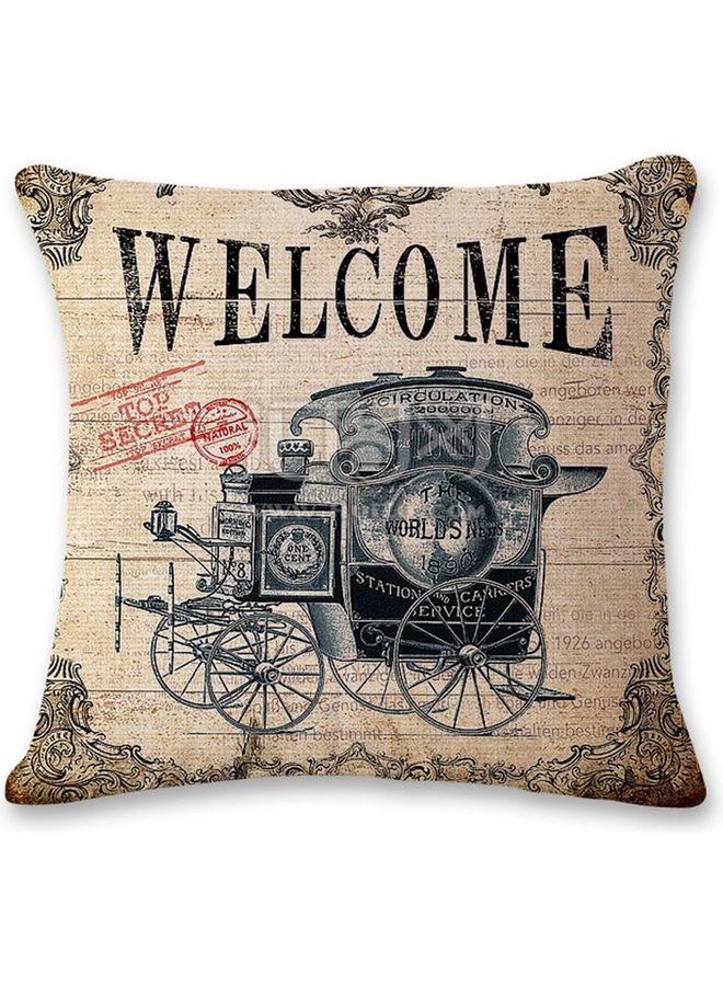 Printed Cushion Cover Multicolour