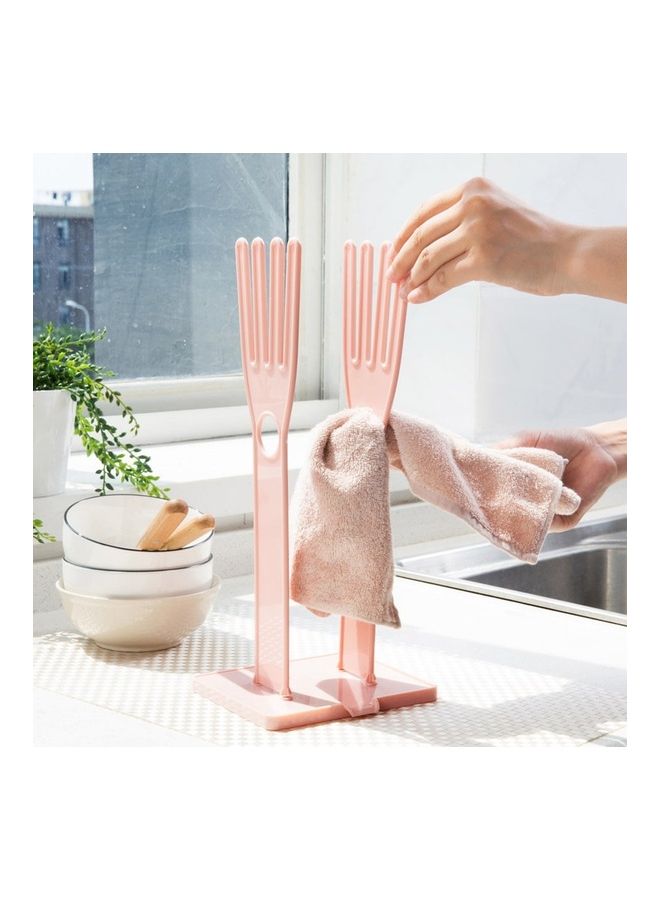 Gloves Drain Storage Rack Pink 148x120x330cm  - Image 1