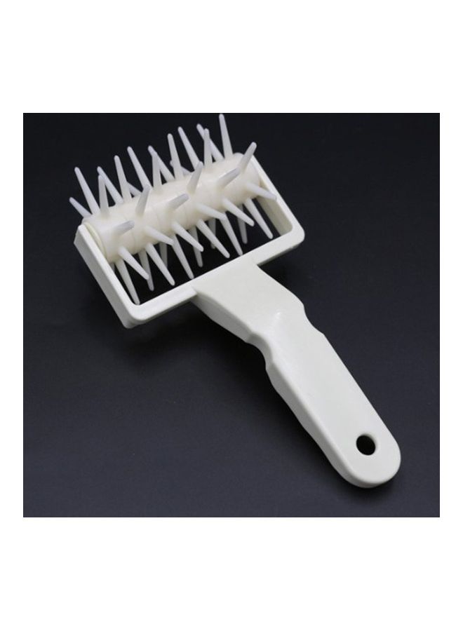 Dough Needle Puncher Pizza Roller White - Image 1