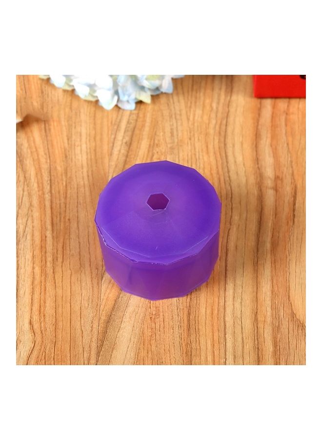 Creative Diamond Shape Ice Mold Purple