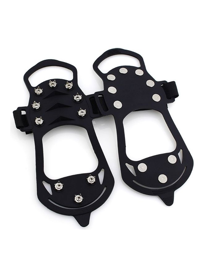 Generic 1 Pair 10 Teeth Ice Claw Non-slip Shoes Cover- M  - Image 2