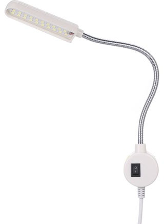 Fixed Base Bendable LED Table Lamp with Adjustable Brightness White - v1625131800/N48679024A_1