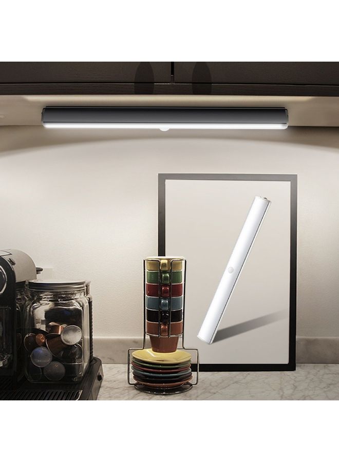 Rechargeable Motion Sensor Activated LED Light with Magnetic Strip White - Image 2