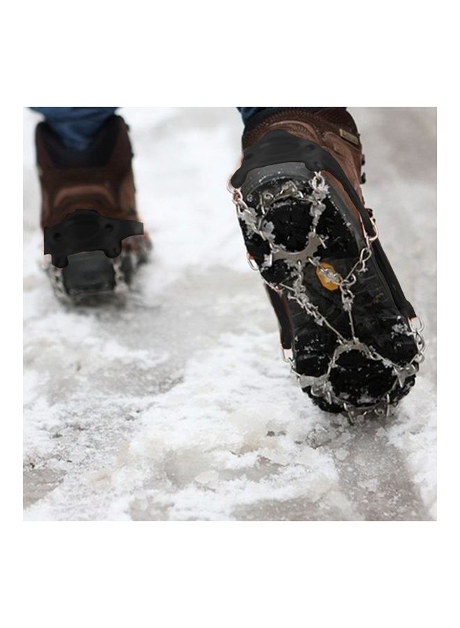 Generic 1 Pair 19 Teeth Anti-Slip Ice Gripper Chain Shoes Cover  - Image 2