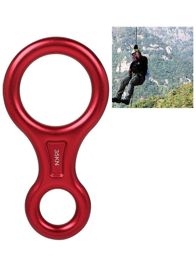 Generic Climbing Rescue Figure 8 Descender Rappelling Gear Belay Device  - Image 1