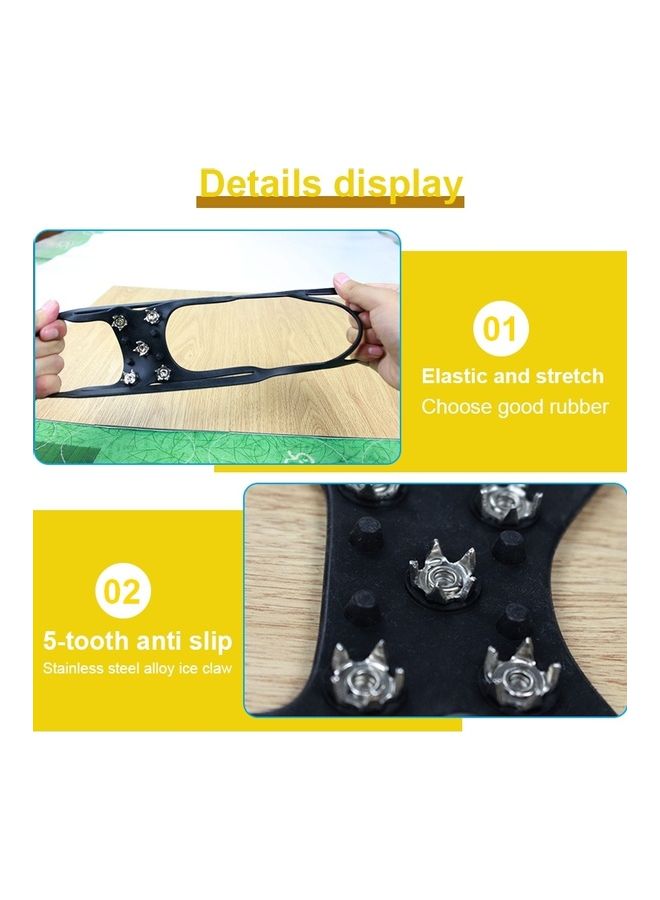 Generic 2-Piece Round Shape Magic Spike Anti-slip Soles Crampon  - Image 4