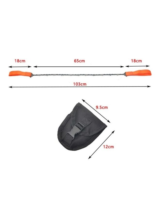 Generic 11 Teeth Outdoor Portable Hand-held Wire Saw  - Image 3