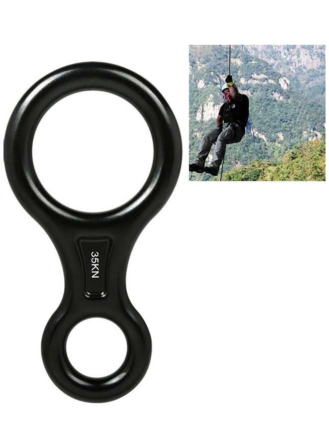 Generic - Climbing Rescue Figure 8 Descender Rappelling Gear Belay Device - Image 1