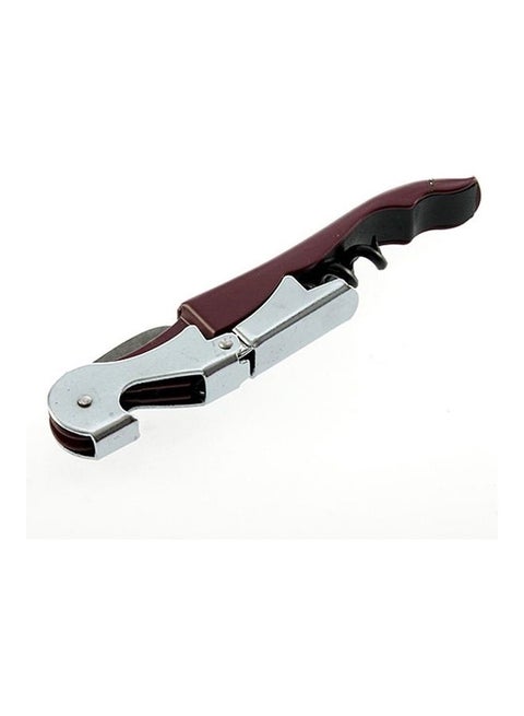 Multi-Function Wine Bottle Cap Opener Red