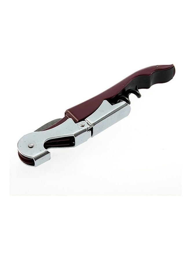 Multi-Function Wine Bottle Cap Opener Red