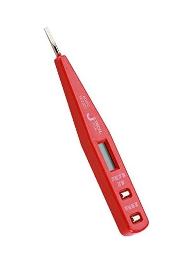 Jetech Digital Voltage Tester Red - Image 1