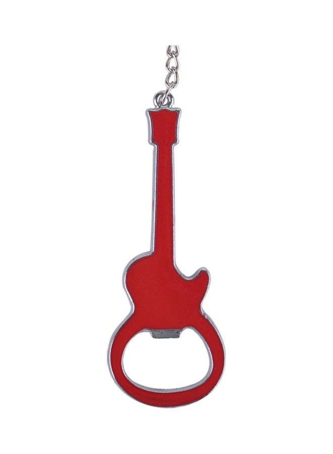 Portable Key Chain Bottle Opener Red - Image 2