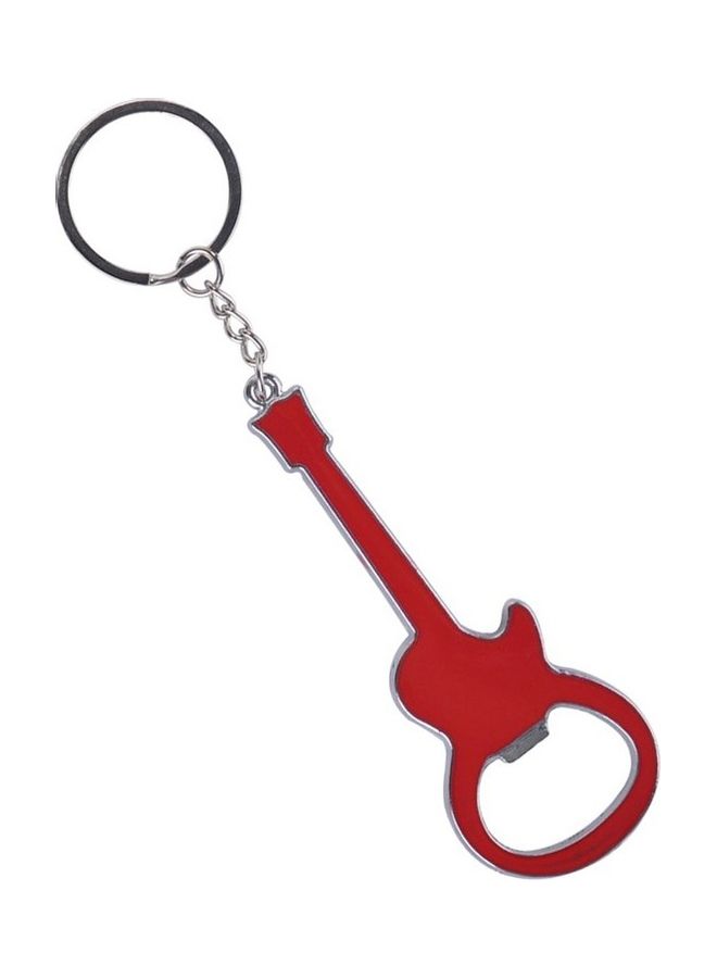 Portable Key Chain Bottle Opener Red - Image 1