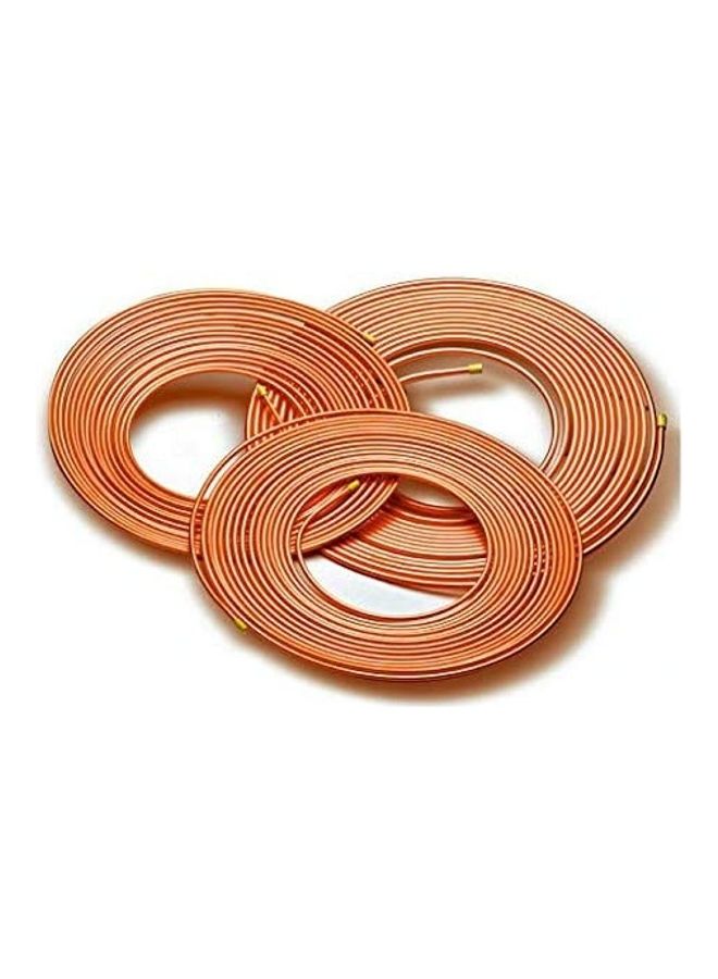 كوريا أنبوب تبريد بملف نحاسي 1/2" OD X 50 ذهبي - Image 2