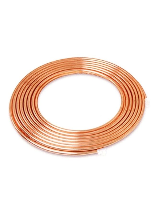 كوريا أنبوب تبريد بملف نحاسي 1/2" OD X 50 ذهبي - Image 3