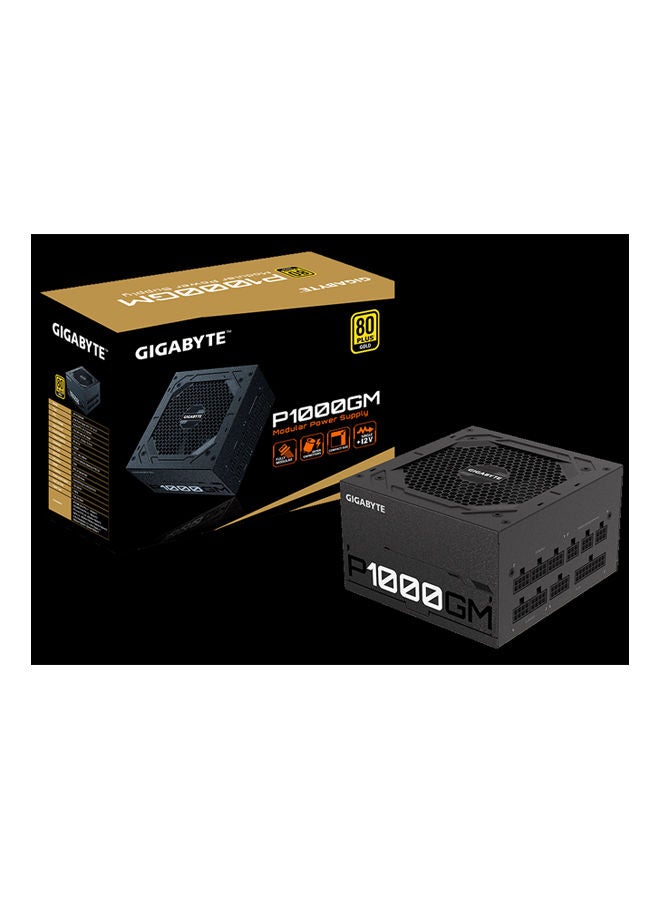جيجابايت وحدة إمداد تيار P1000Gm أسود 